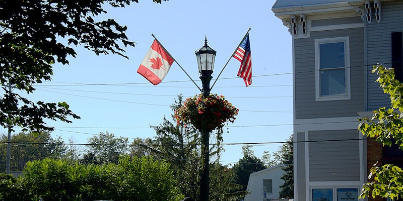 Canadian flag representing data sovereignty considerations for therapists choosing an email provider
