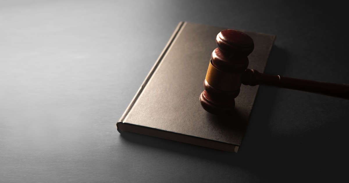 Gavel resting on a law book representing CRPO regulatory standards for electronic practice